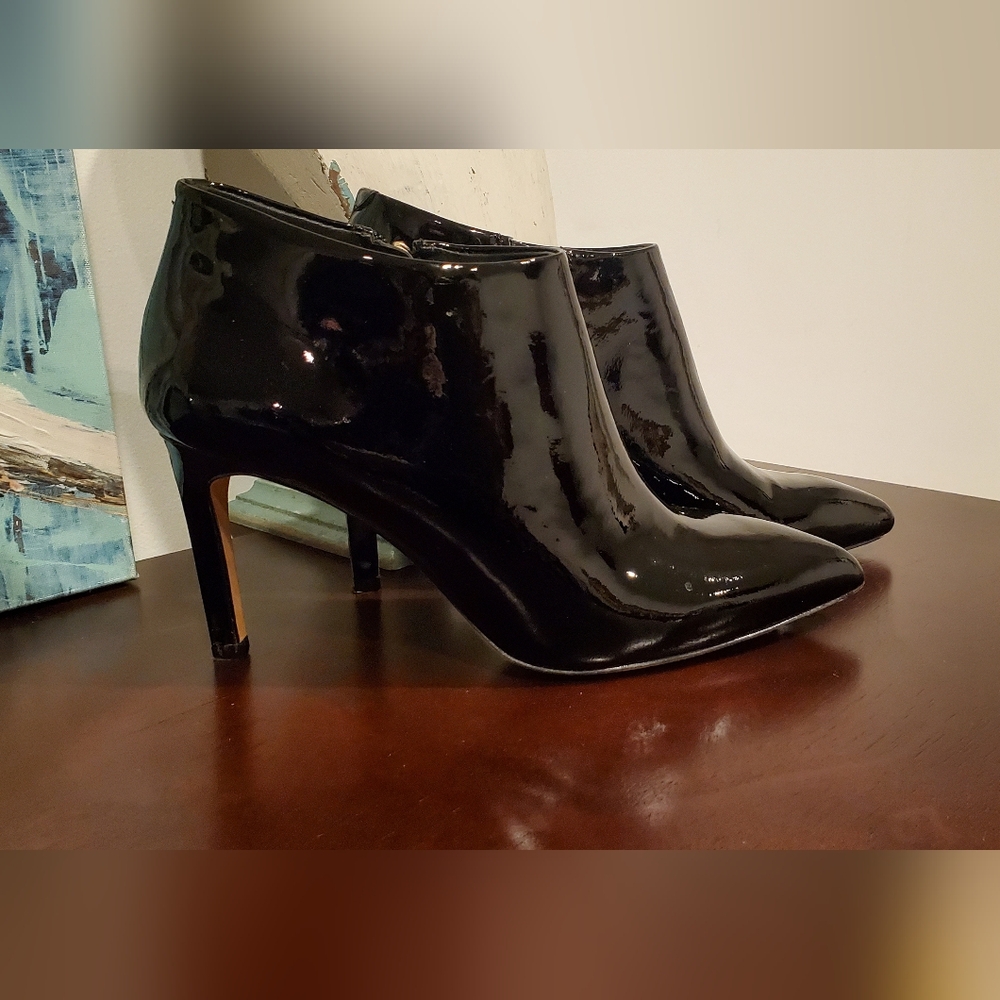 VERO CUOIO Elegant Black Women's Ankle Boots SIZE 9M/39